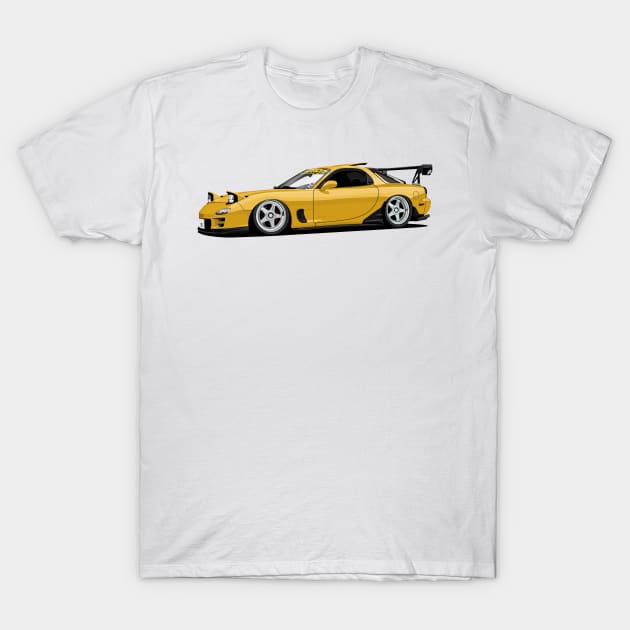 Mazda RX7 T-Shirt by icemanmsc